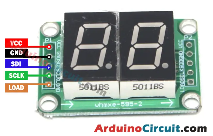 5 Segment LED Remote Display | Score Board