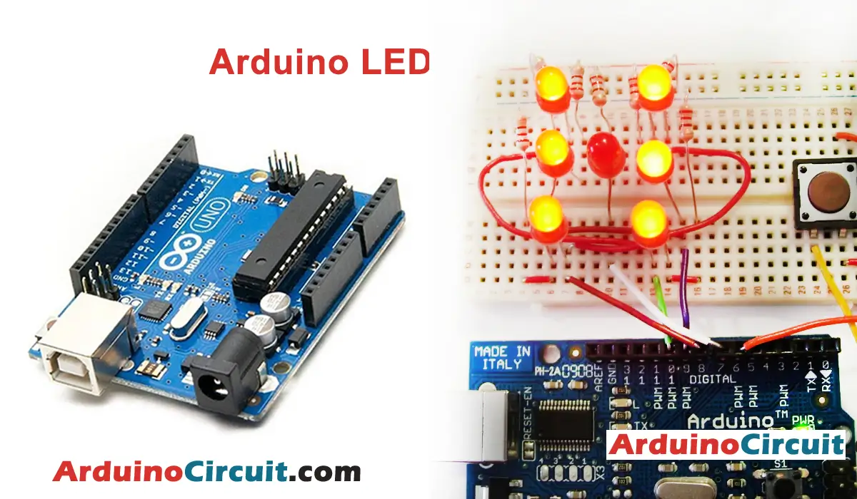 Arduino Tutorial for Beginners 4 - Setting Up the Circuit For Arduino Uno  With Breadboard 
